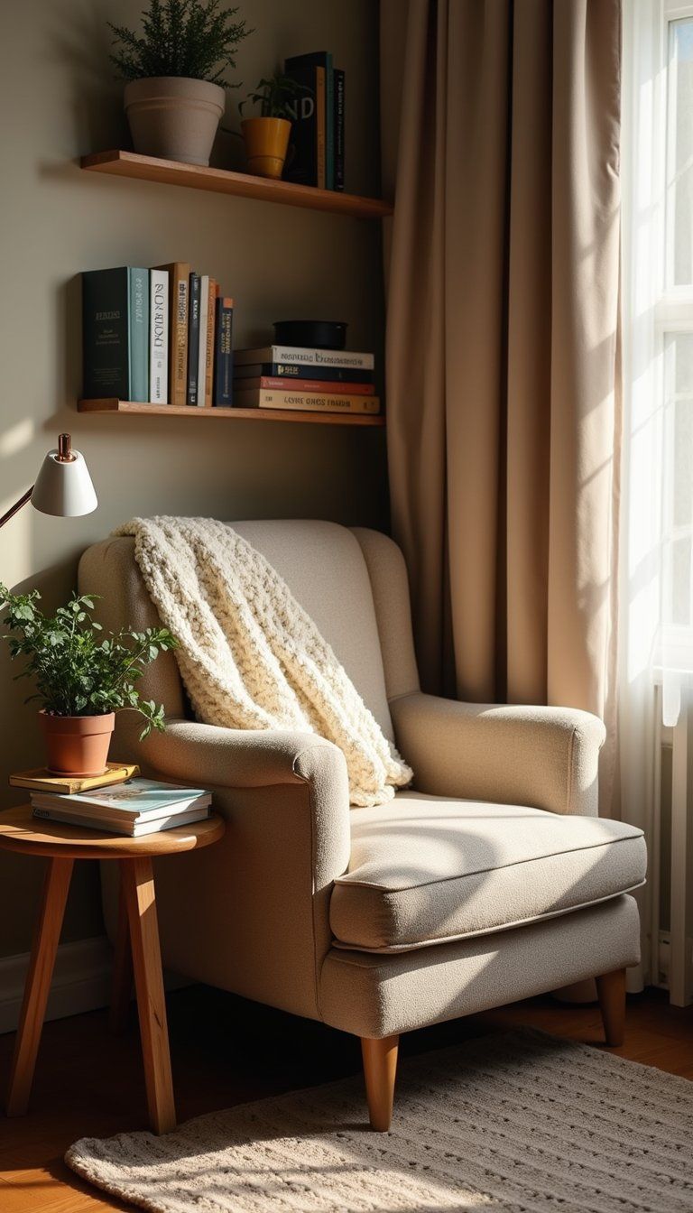 Create A Cozy Reading Nook On Tight Budget