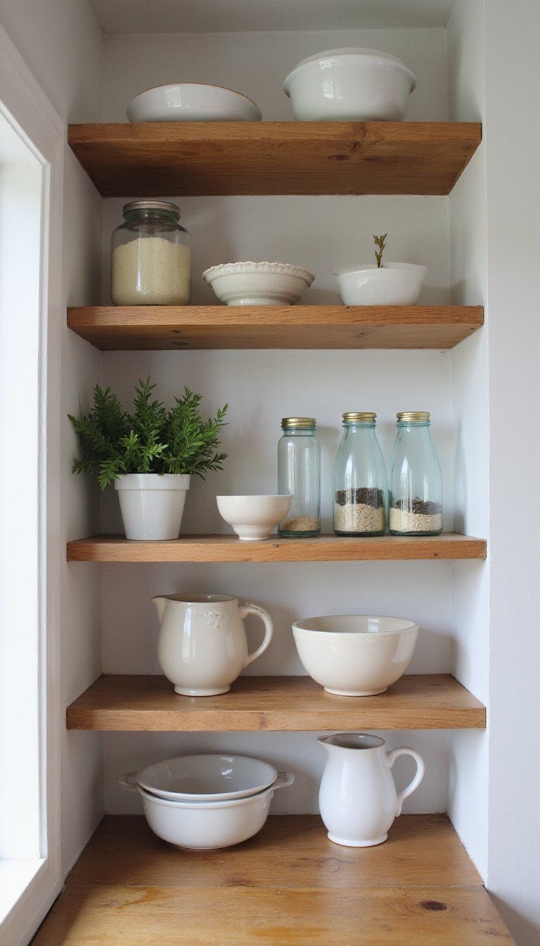 Open Shelving Styling With Curated Budget Finds