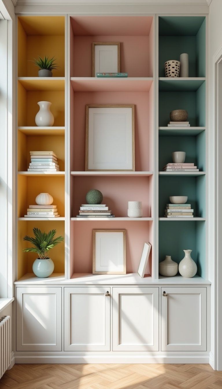 Color-Blocked Back Panels For Pop Of Color