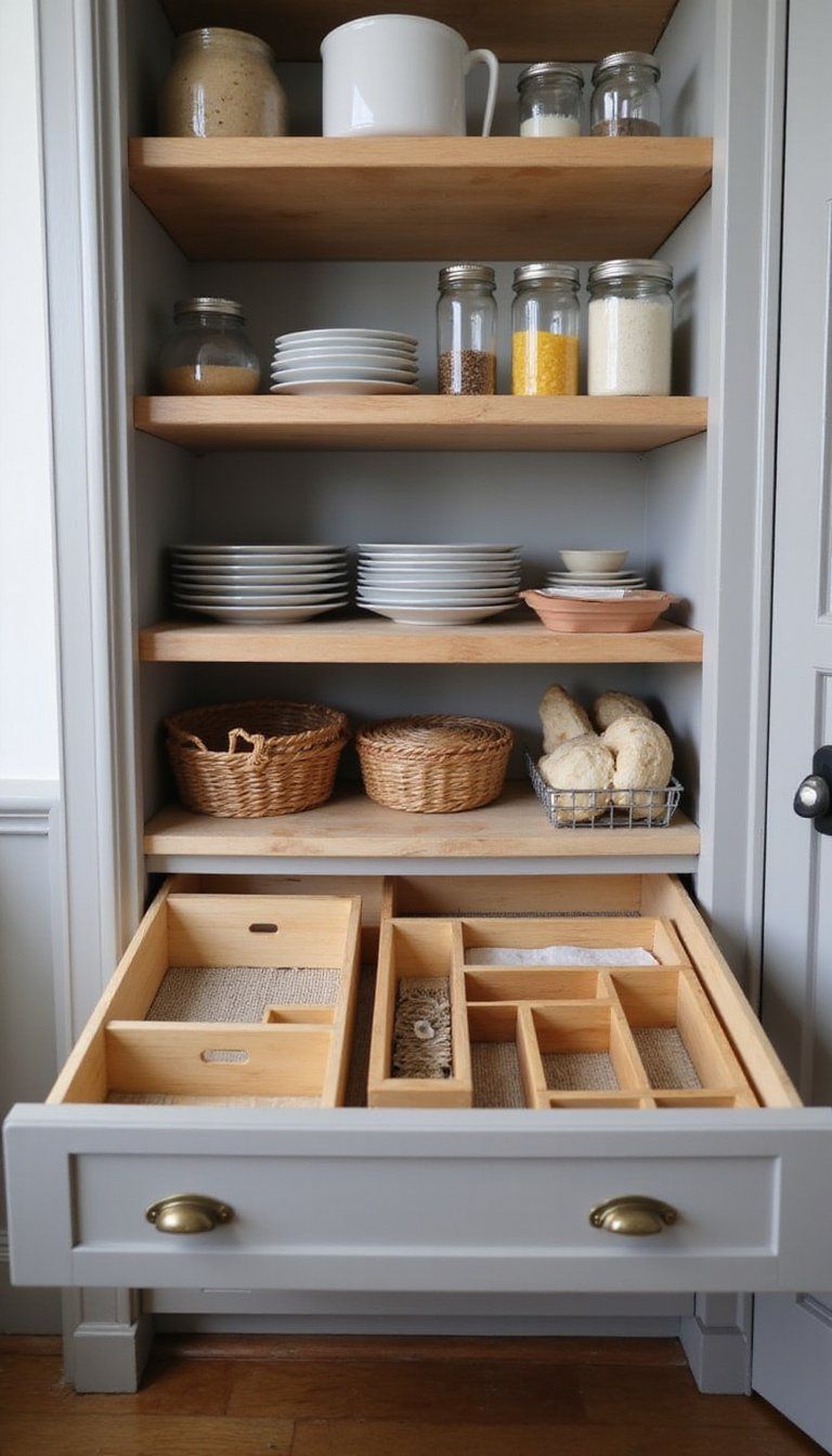 Drawer Organizers For Baking Tools And Utensils