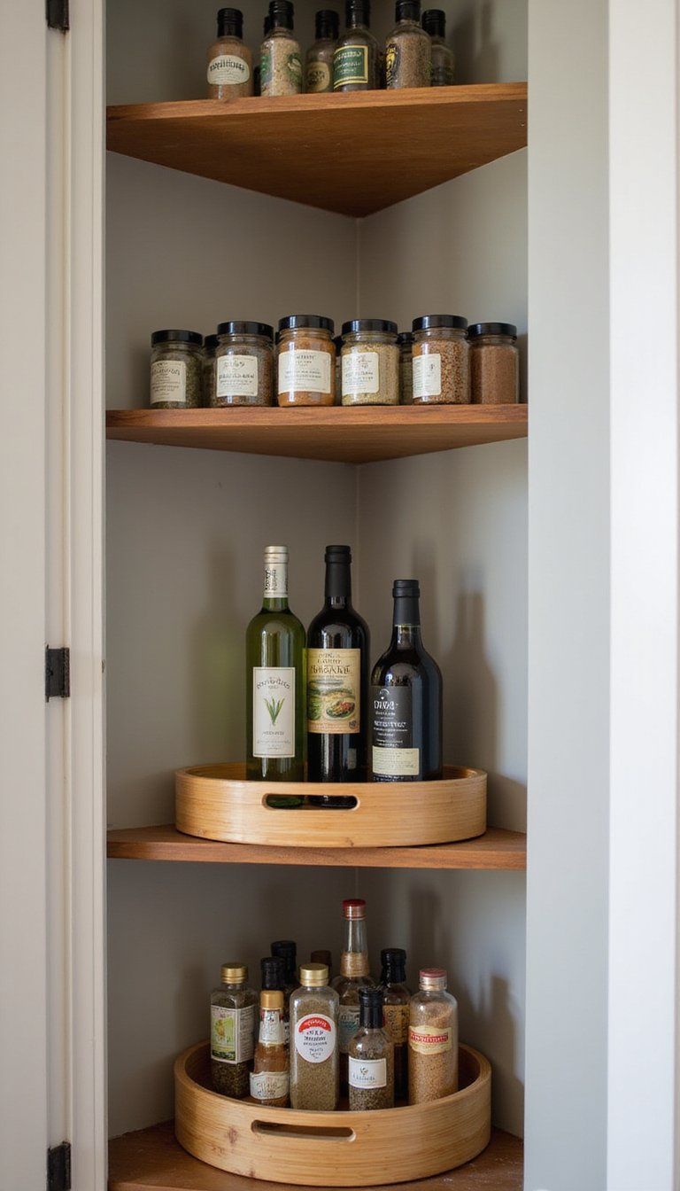 Lazy Susan Turntables For Corner Convenience