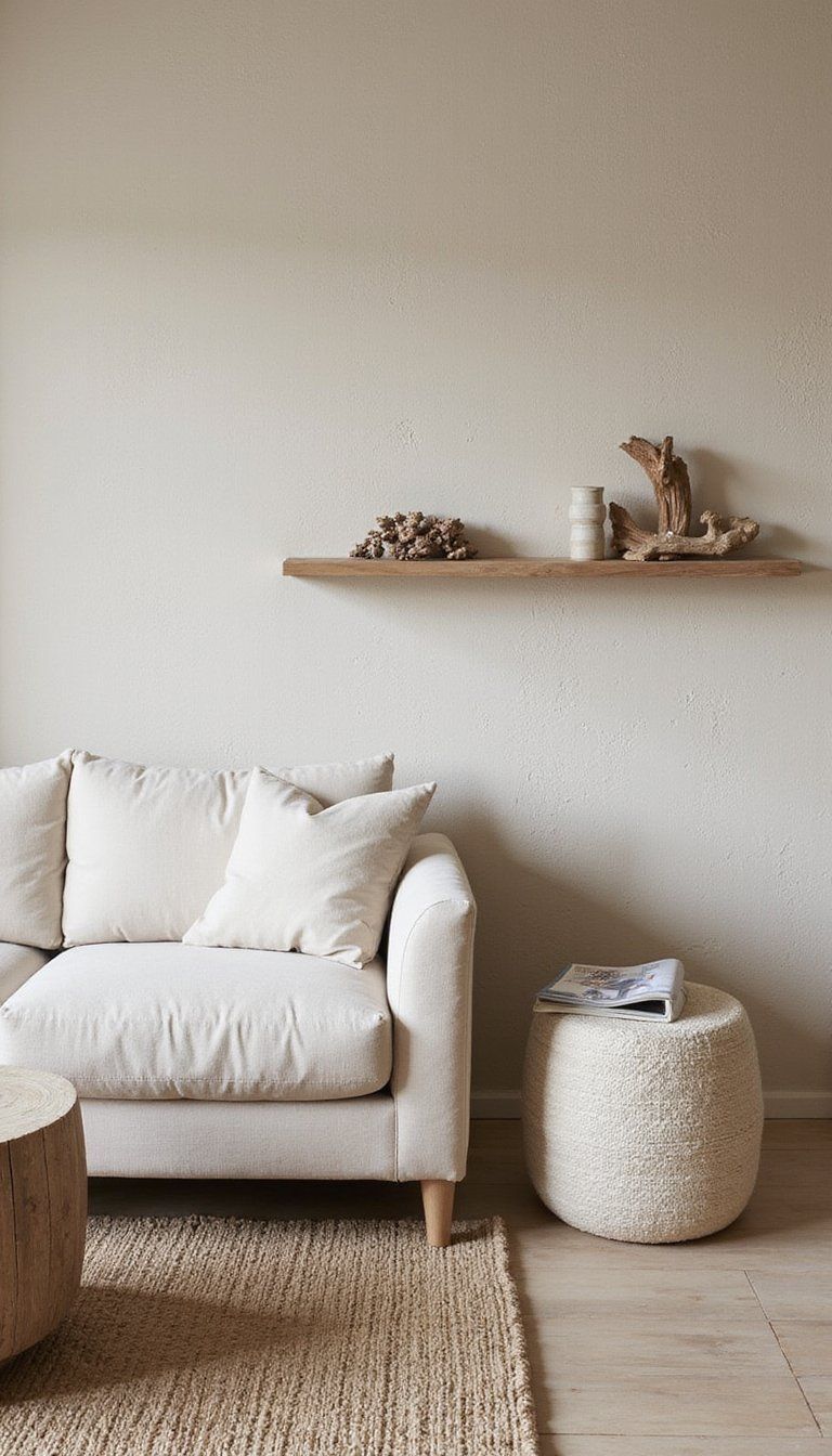 Textured Plaster Walls For Soft Coastal Architecture