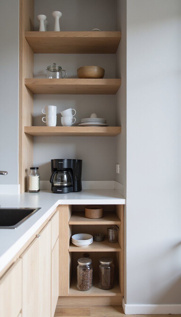 Compact Apartment Coffee Corner For Small Spaces
