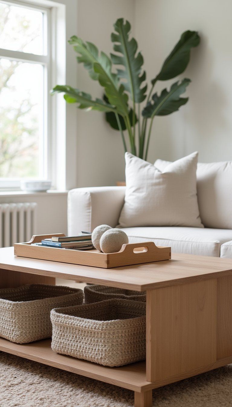 Kid-Friendly Styling With Trays And Baskets