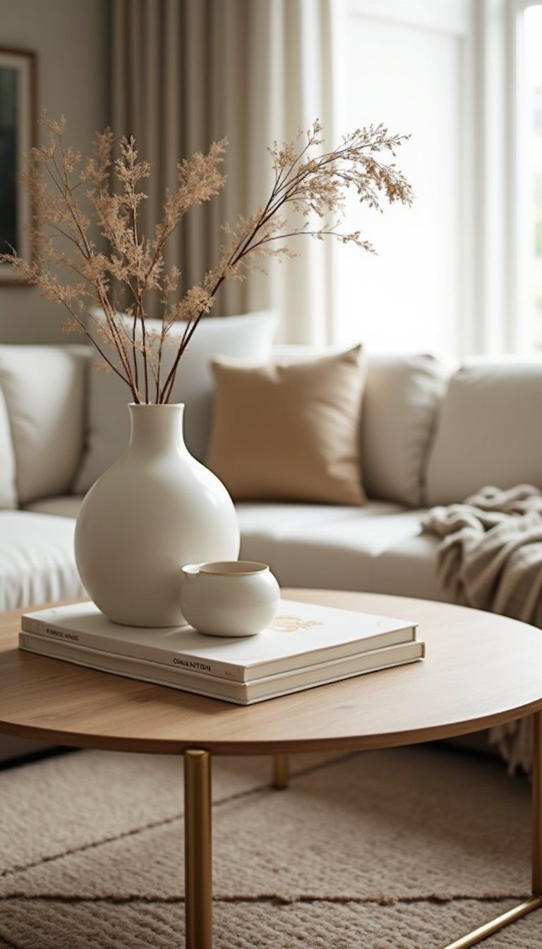 Metallic Accents Paired With Soft Neutrals