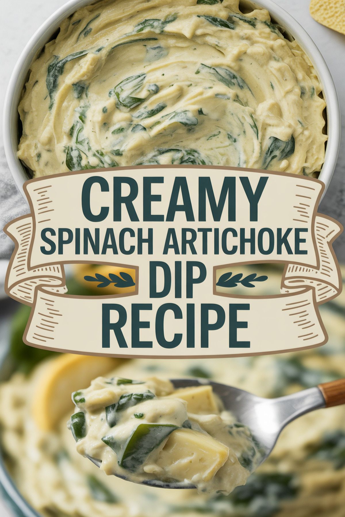 Creamy Spinach Artichoke Dip Recipe recipe idea in stylish layout
