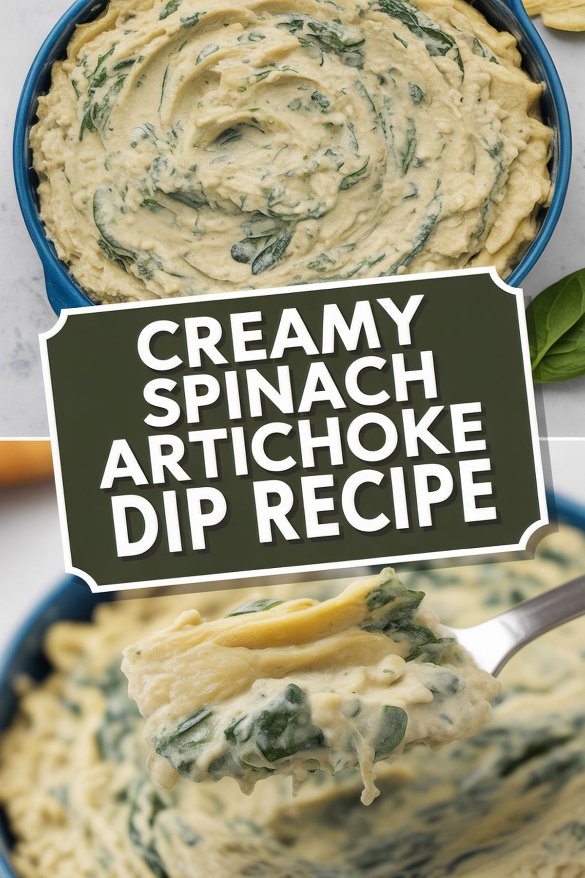 Creamy Spinach Artichoke Dip Recipe recipe idea in stylish layout