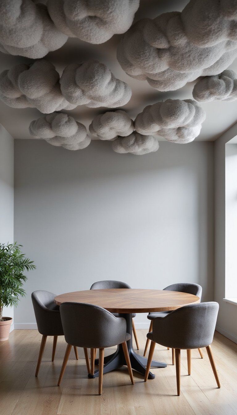 Acoustic Cloud Panels For Quiet Modern Comfort