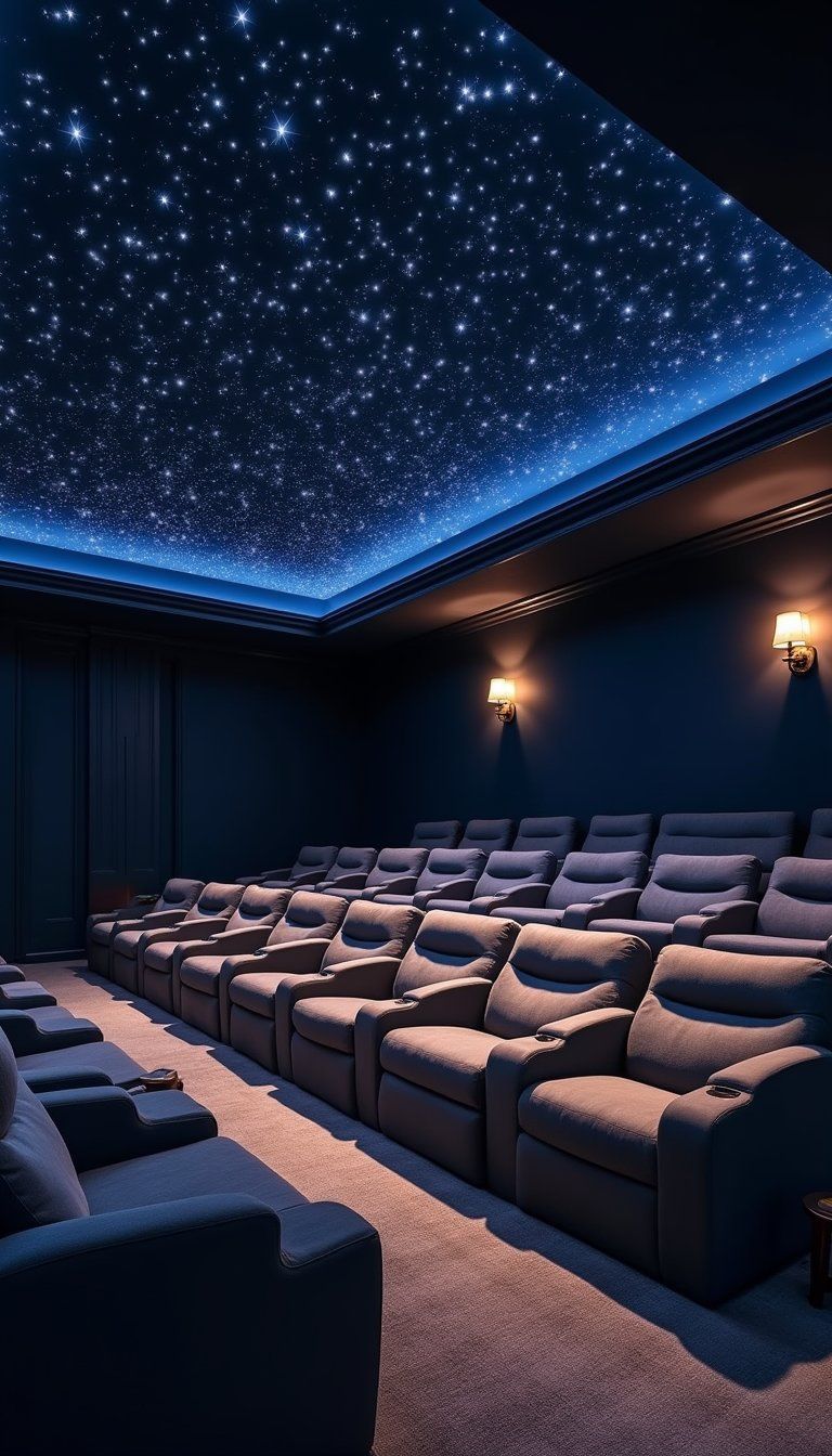 Fiber Optic Star Ceiling For Nighttime Magic