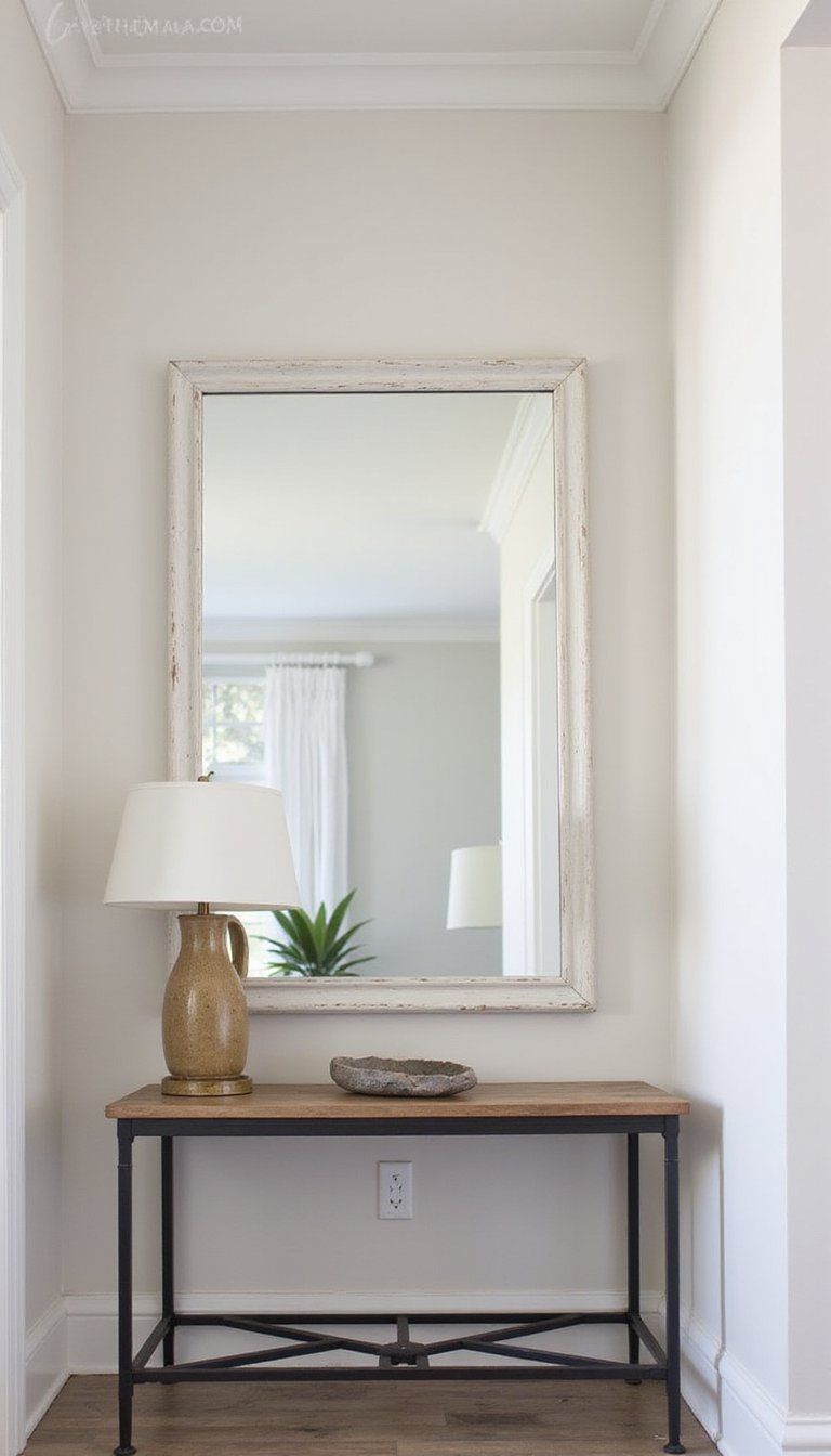 Dollar Store Mirrors Upgraded With Molding