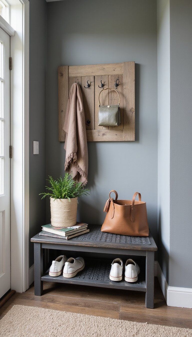 Shoe Tray Station With Waterproof Mat