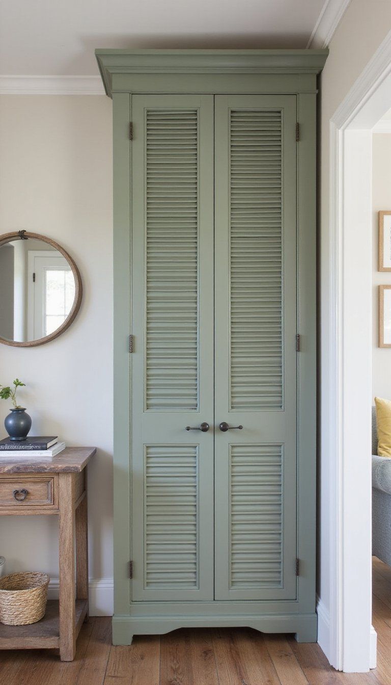 Tall Narrow Shoe Cabinet With Front Doors