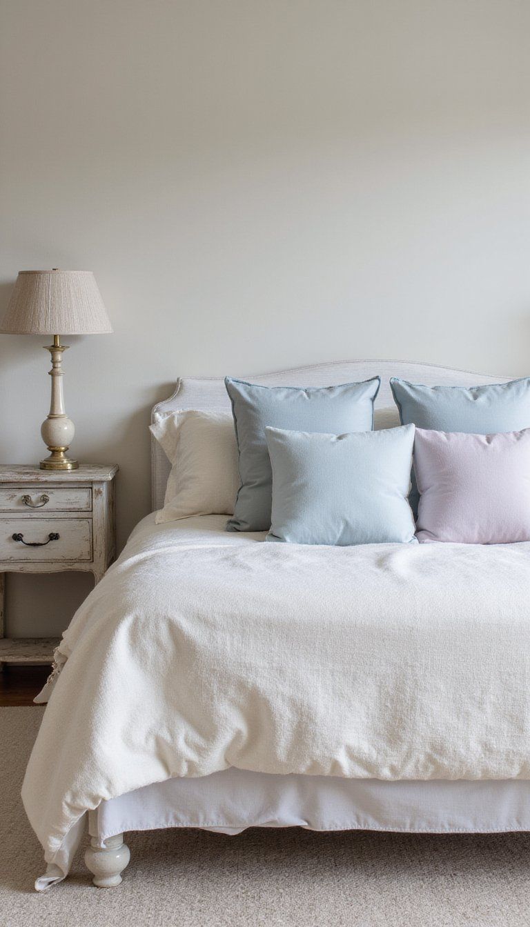 Neutral Palette With Faded Pastel Accents