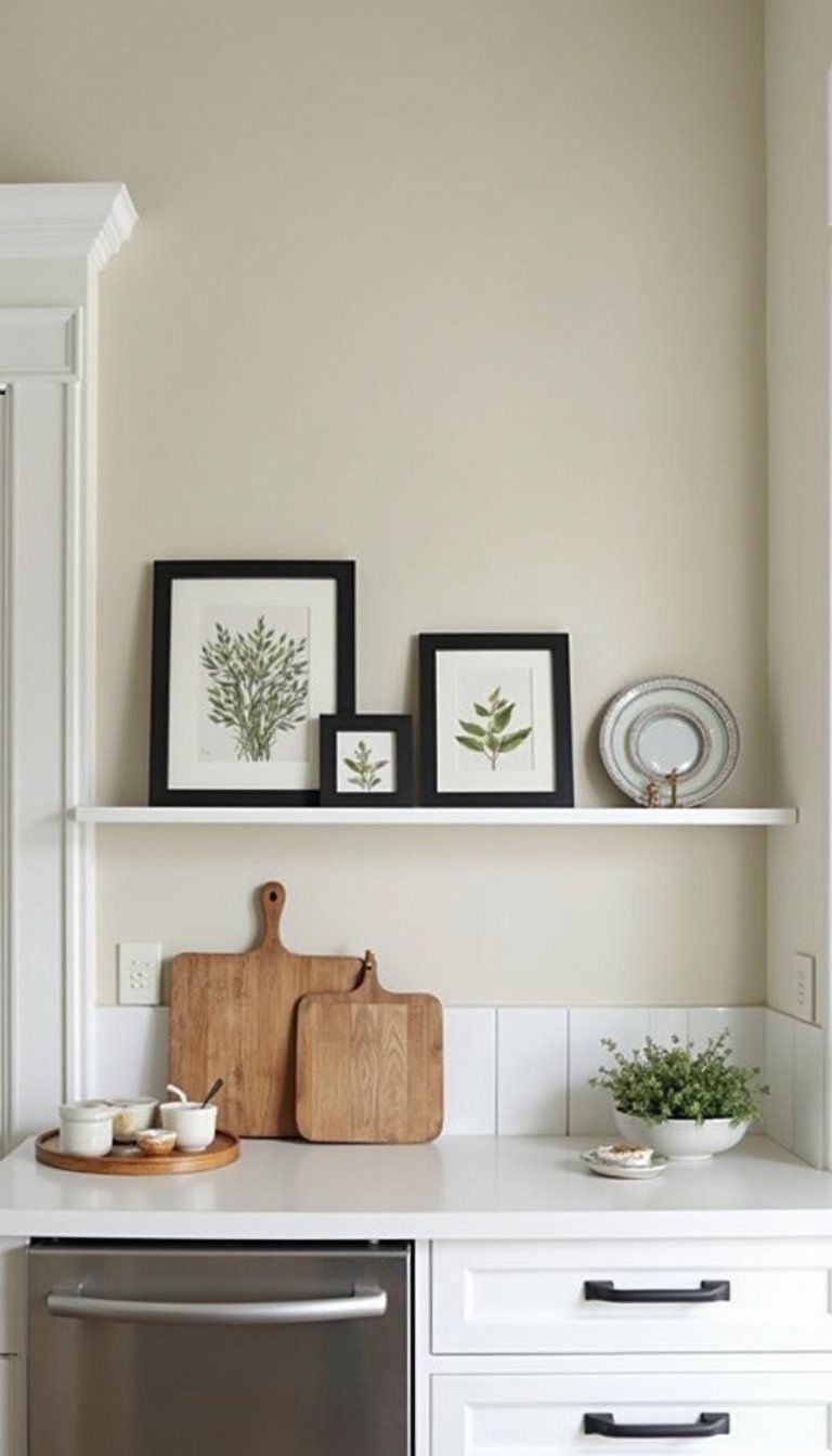 Framed Ledge With Picture Ledge Feel