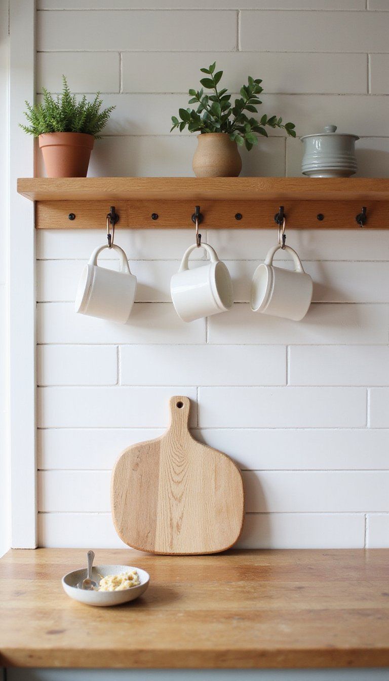 Peg Rail And Slim Ledge Combination Display