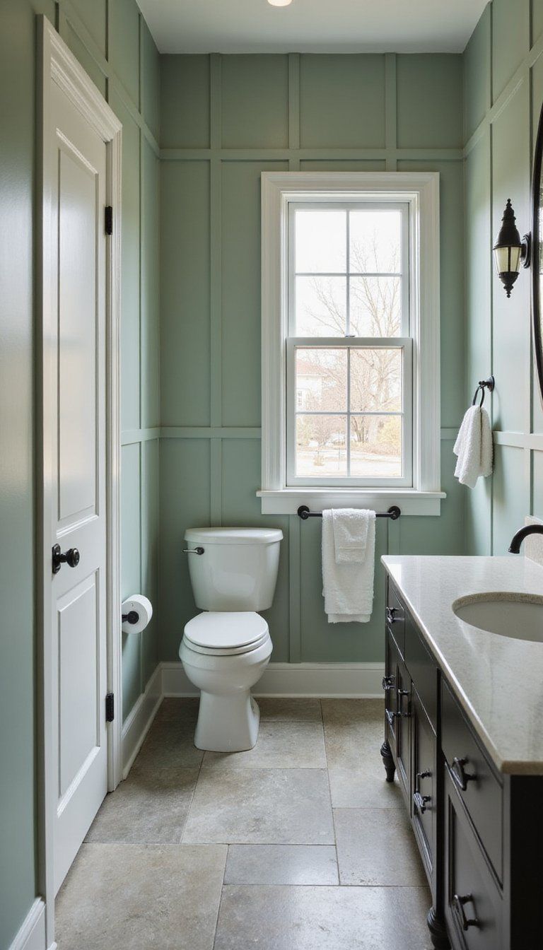 Bathroom Spa Look With Moisture-Resistant Battens