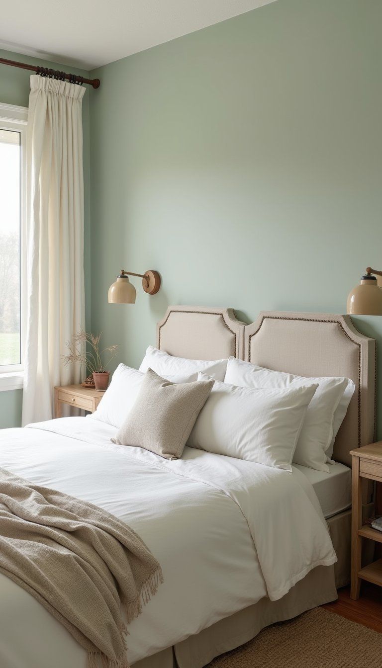 Soft Painted Ceiling For Unexpected Color