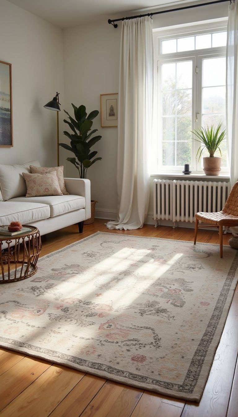 Vintage Rug Mix For Color And History