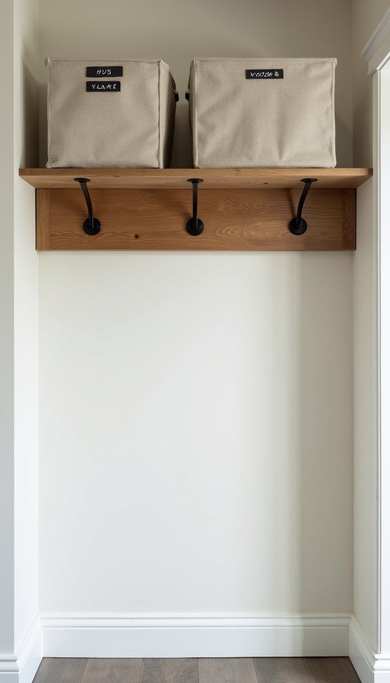Overhead Shelf For Seasonal And Bulky Storage