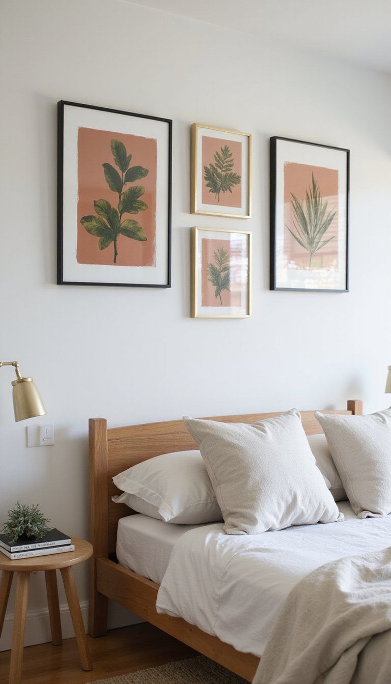 Botanical Art Prints In Earthy Palettes