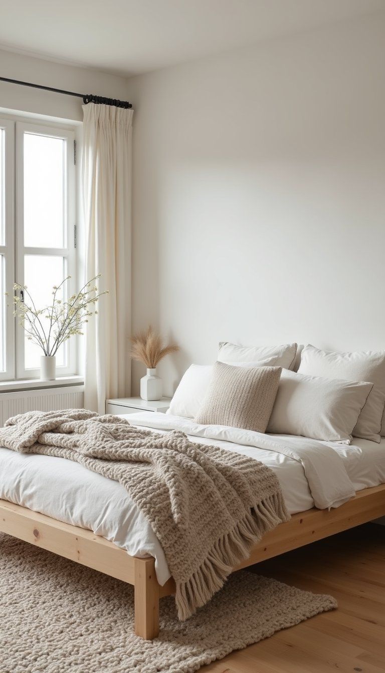 Linen Layers For A Soft Organic Bed