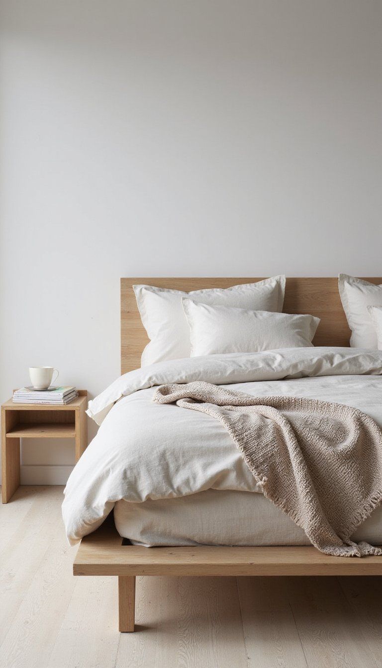 Low-Profile Bedding For A Grounded Look