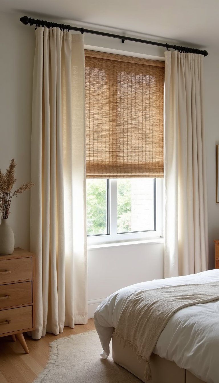 Natural Fiber Blinds For Filtered Sunlight