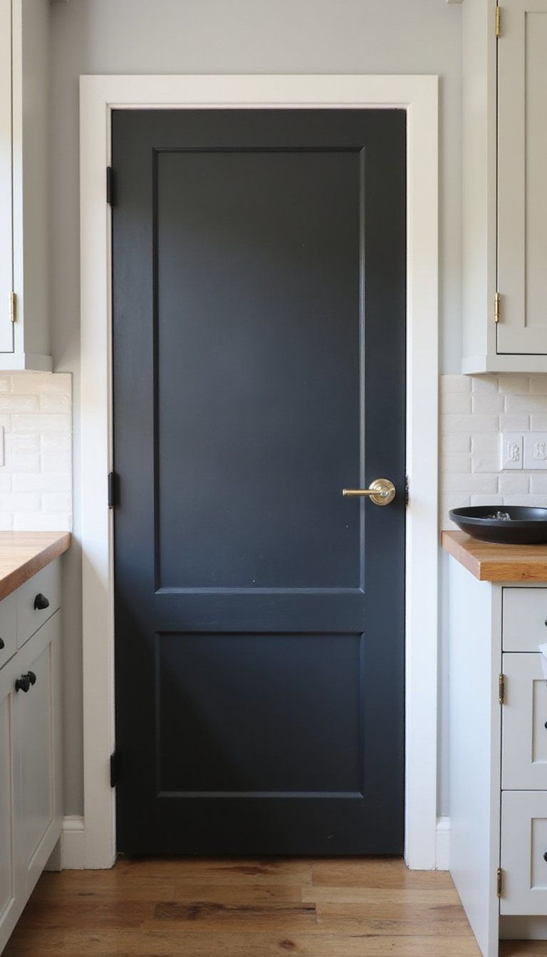 Chalkboard Painted Pantry Door Functional Fun