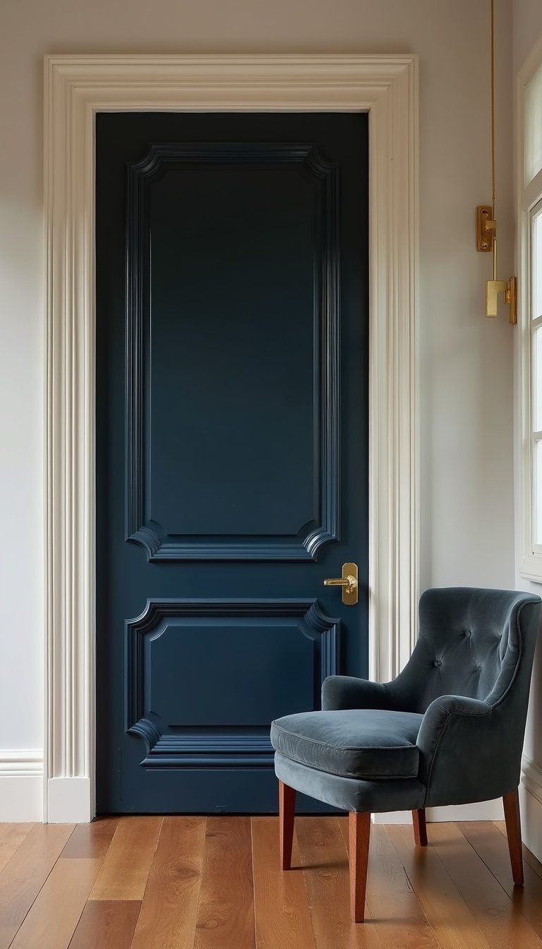 Deep Navy Blue For Elegant Interiors
