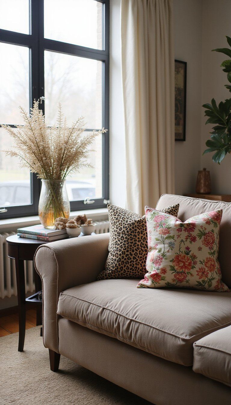 Eclectic Mix Of Animal Prints And Floral