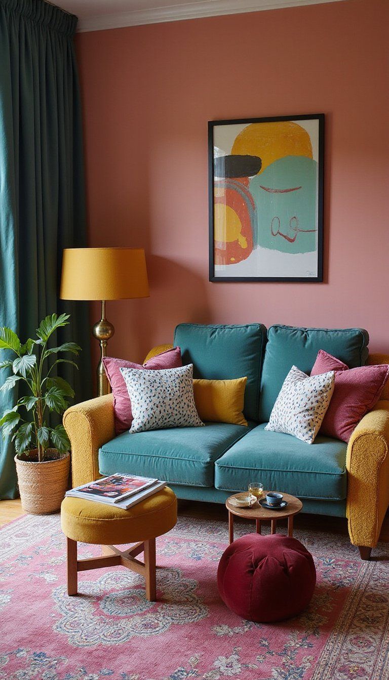 Maximalist Color Blocking And Playful Prints