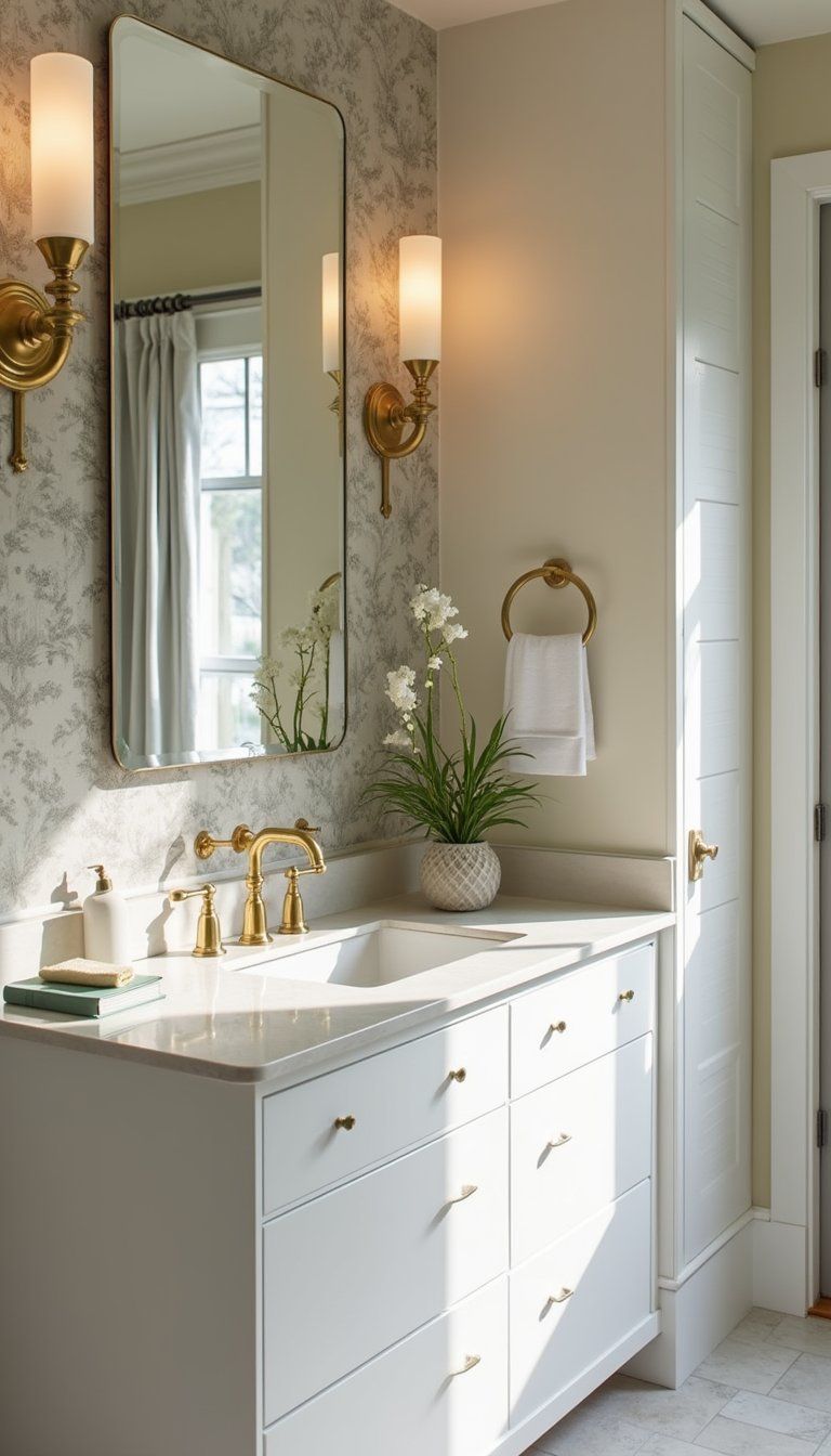 Mirrored Wall Panels For Endless Glow