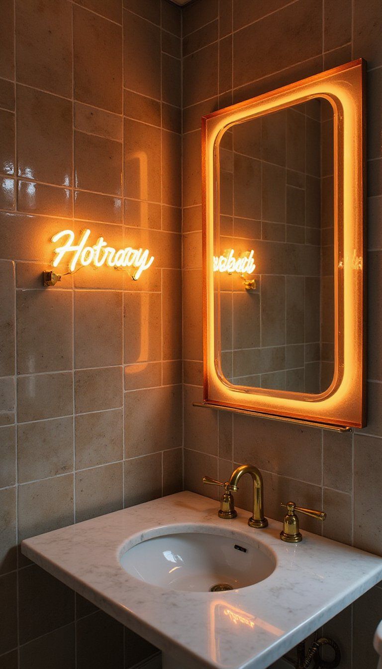 Retro Neon Sign For Playful Mood