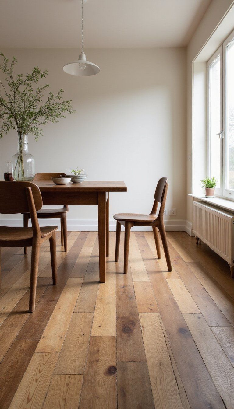 Mixed Wood Flooring To Add Rich Texture