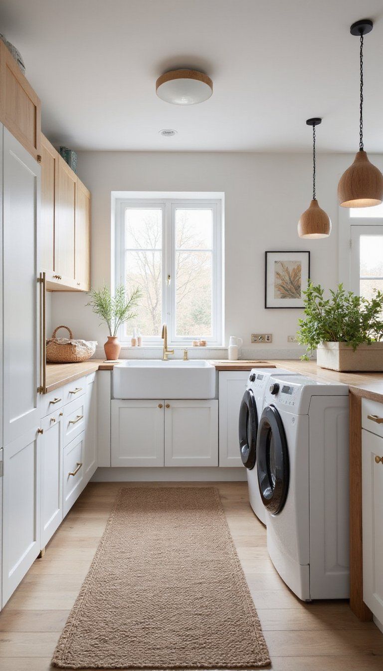 Cozy Rug And Warm Lighting For Comfort