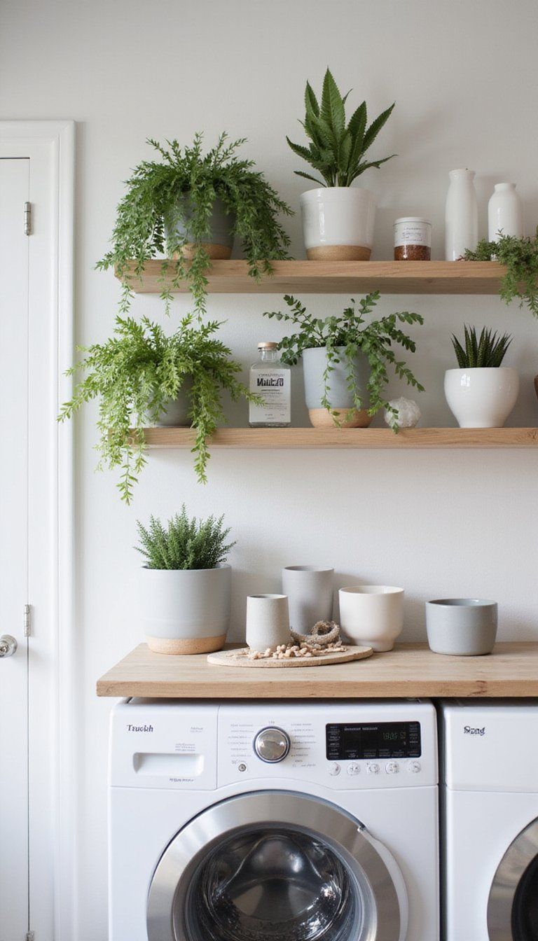Greenery And Planters For Fresh Airy Feel