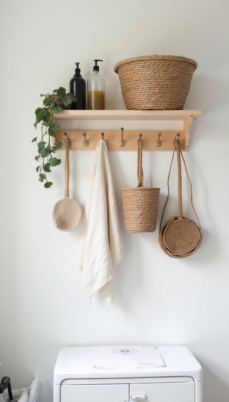 Peg Rail Organization For Baskets And Tools