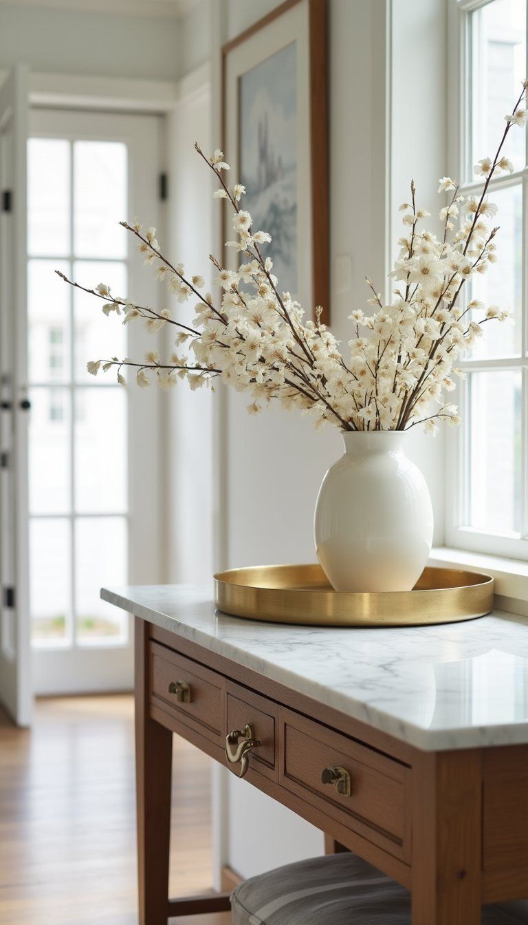 Peel-And-Stick Marble For Faux Countertops