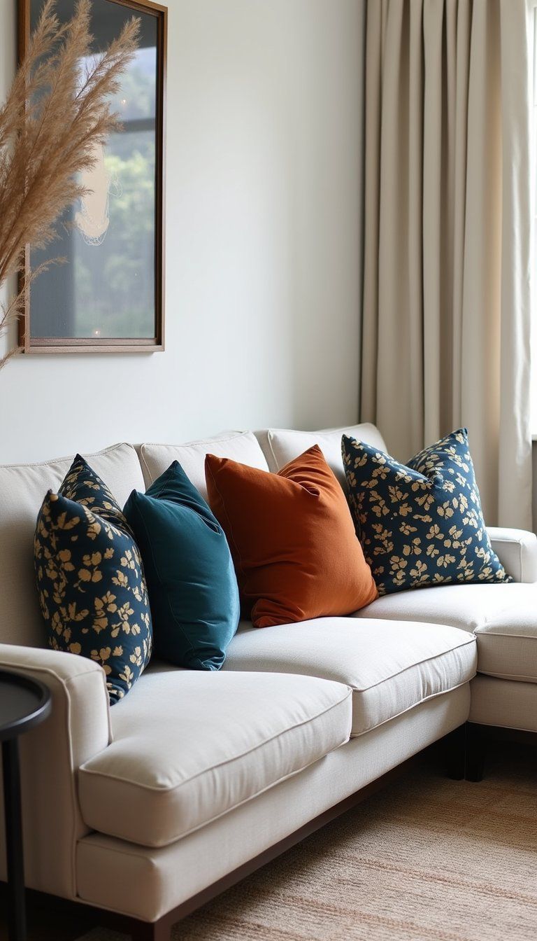 Bold Pattern And Solid Color Pairing