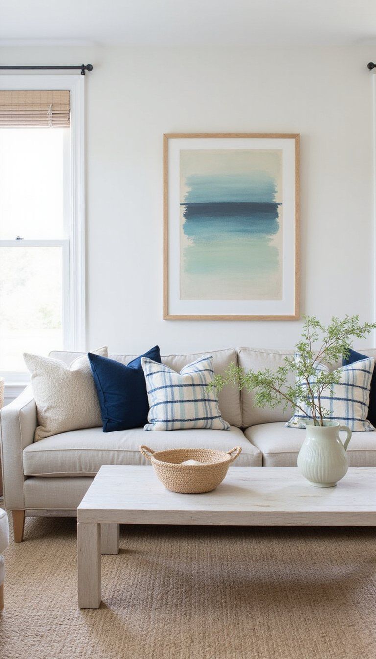 Coastal Blues And Stripes Seaside Combo