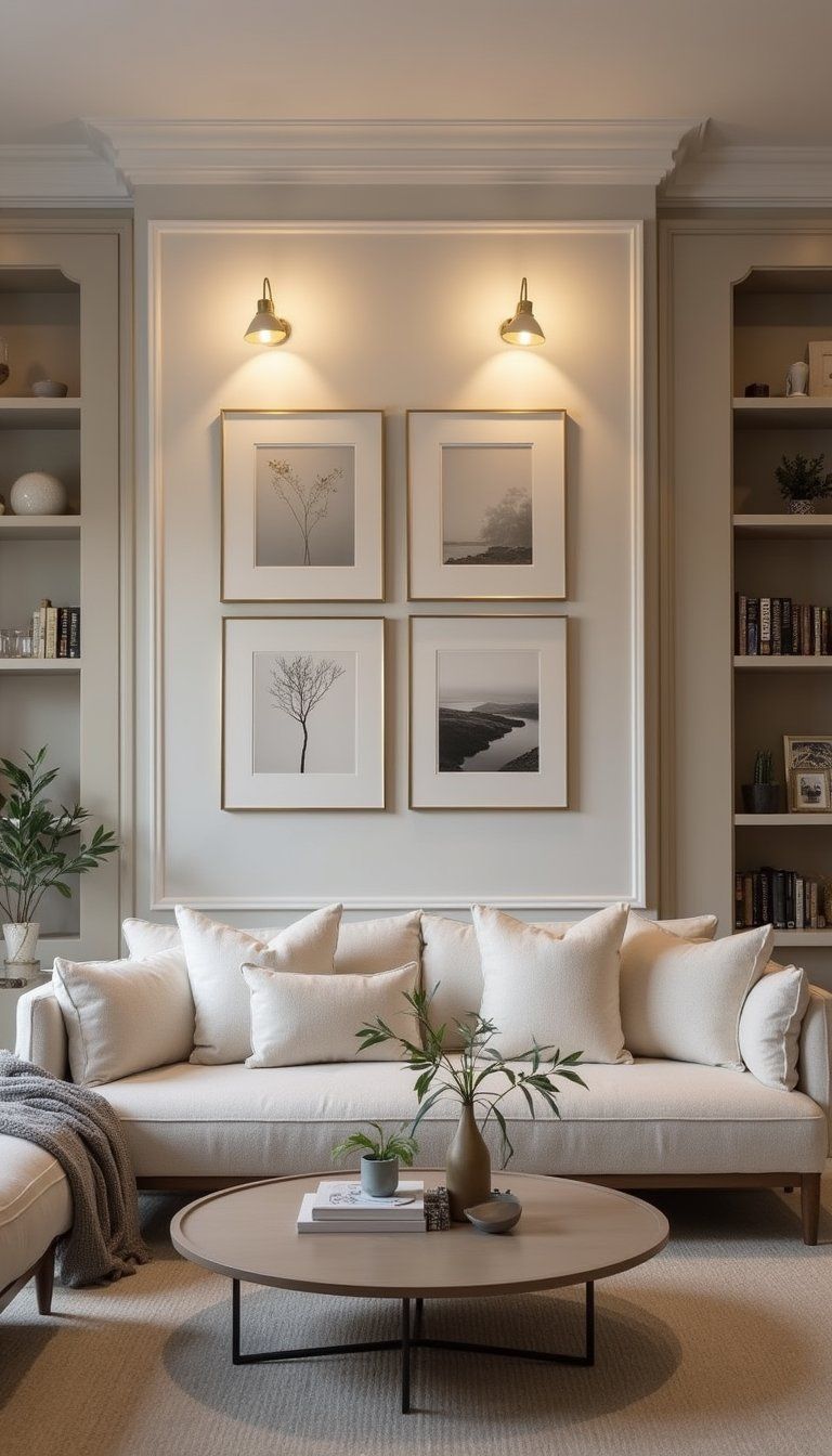 Backlit Picture Sconces To Elevate Artwork Evenings