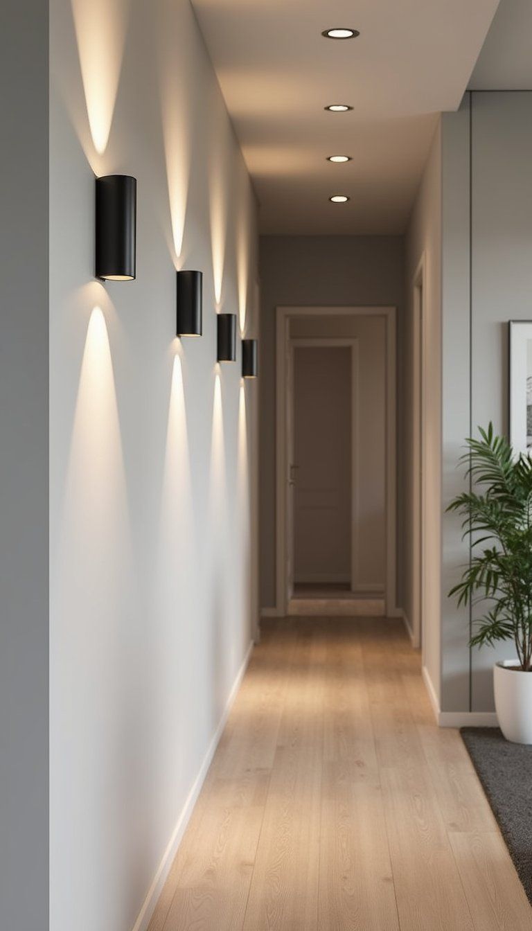 LED Ribbon Edge Sconces For Sleek Ambient Glow