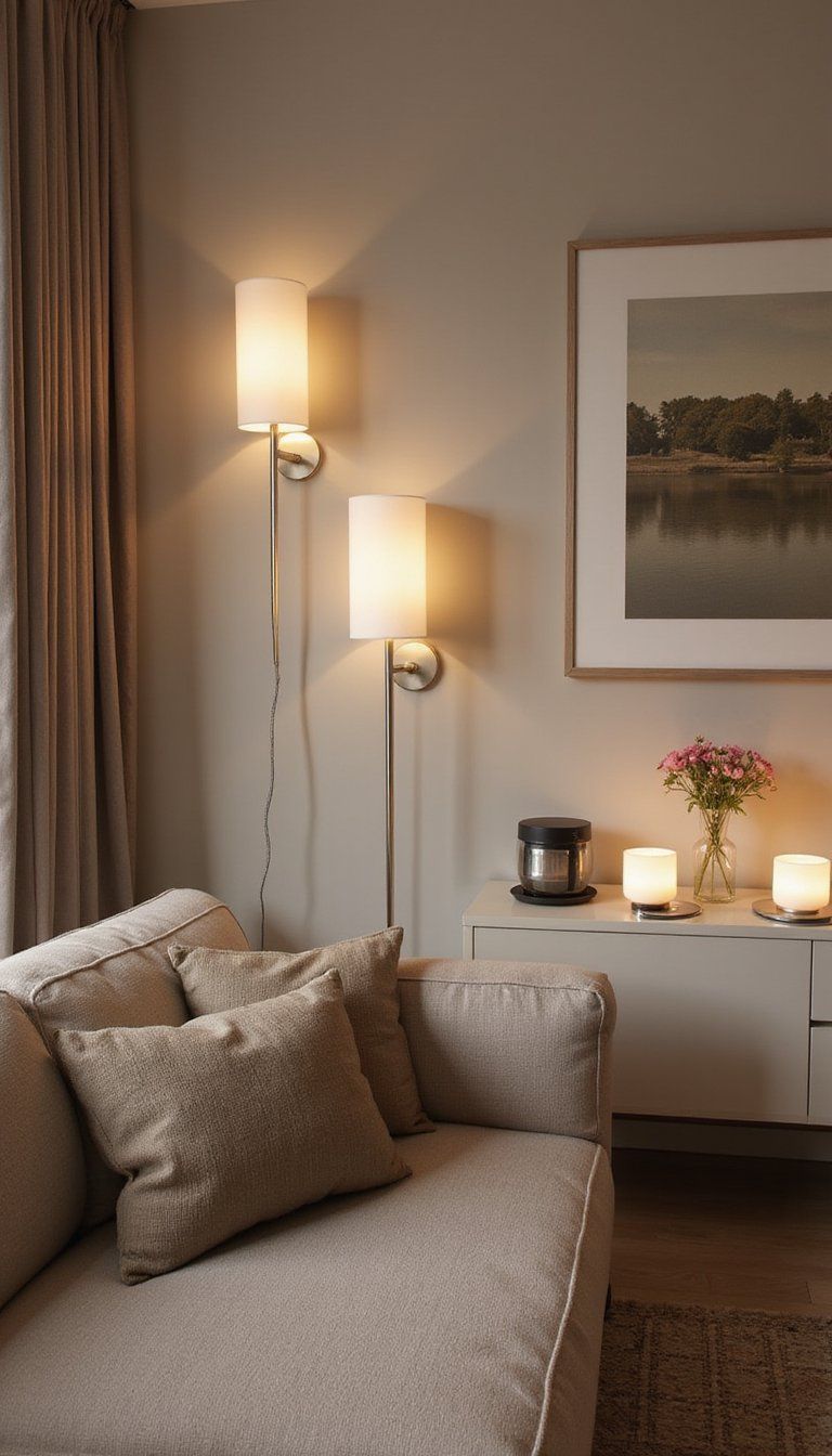 Smart Dimmable Sconces For Mood Control And Energy