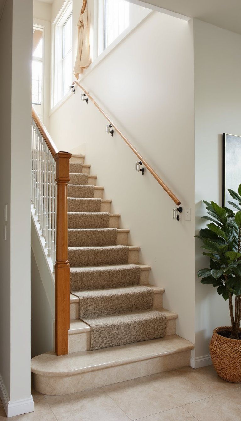 Travertine Stair Treads For Seamless Flow