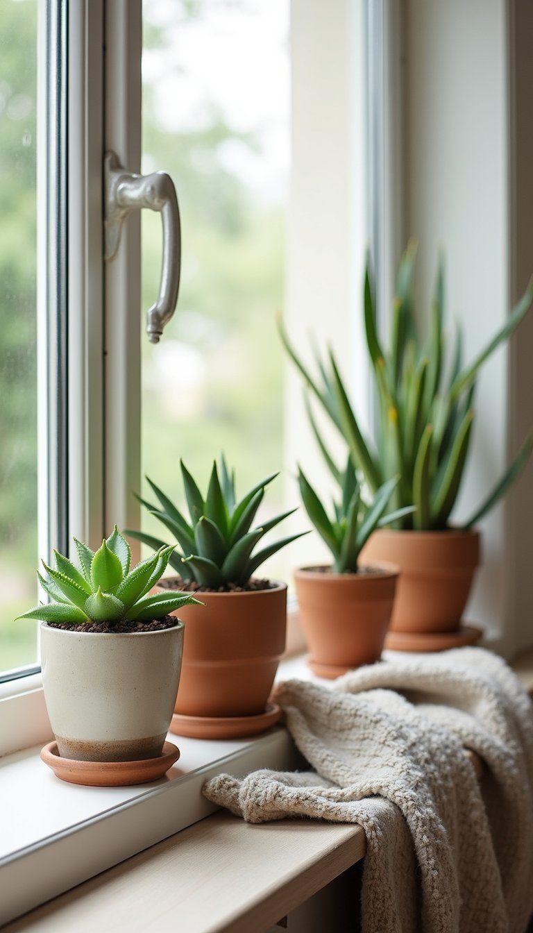 Window Ledge Garden For Bright Light Lovers
