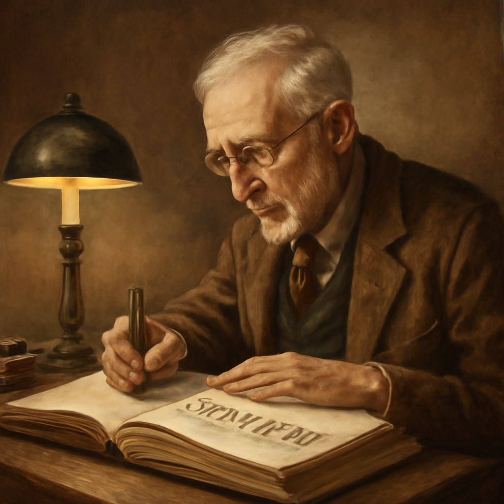 Biography illustration