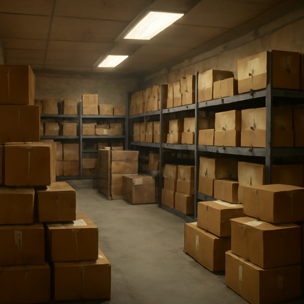 Stockroom illustration