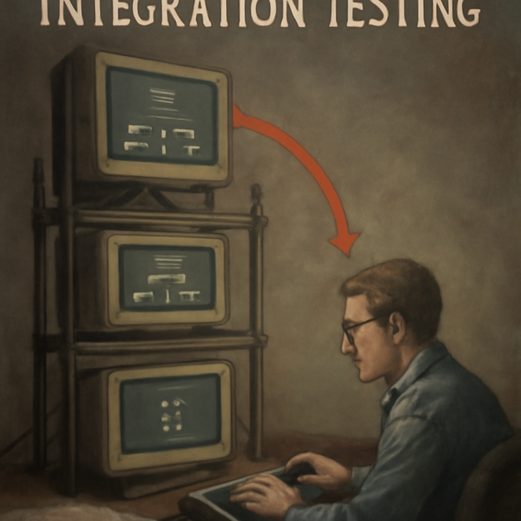 Top-Down Integration Testing illustration