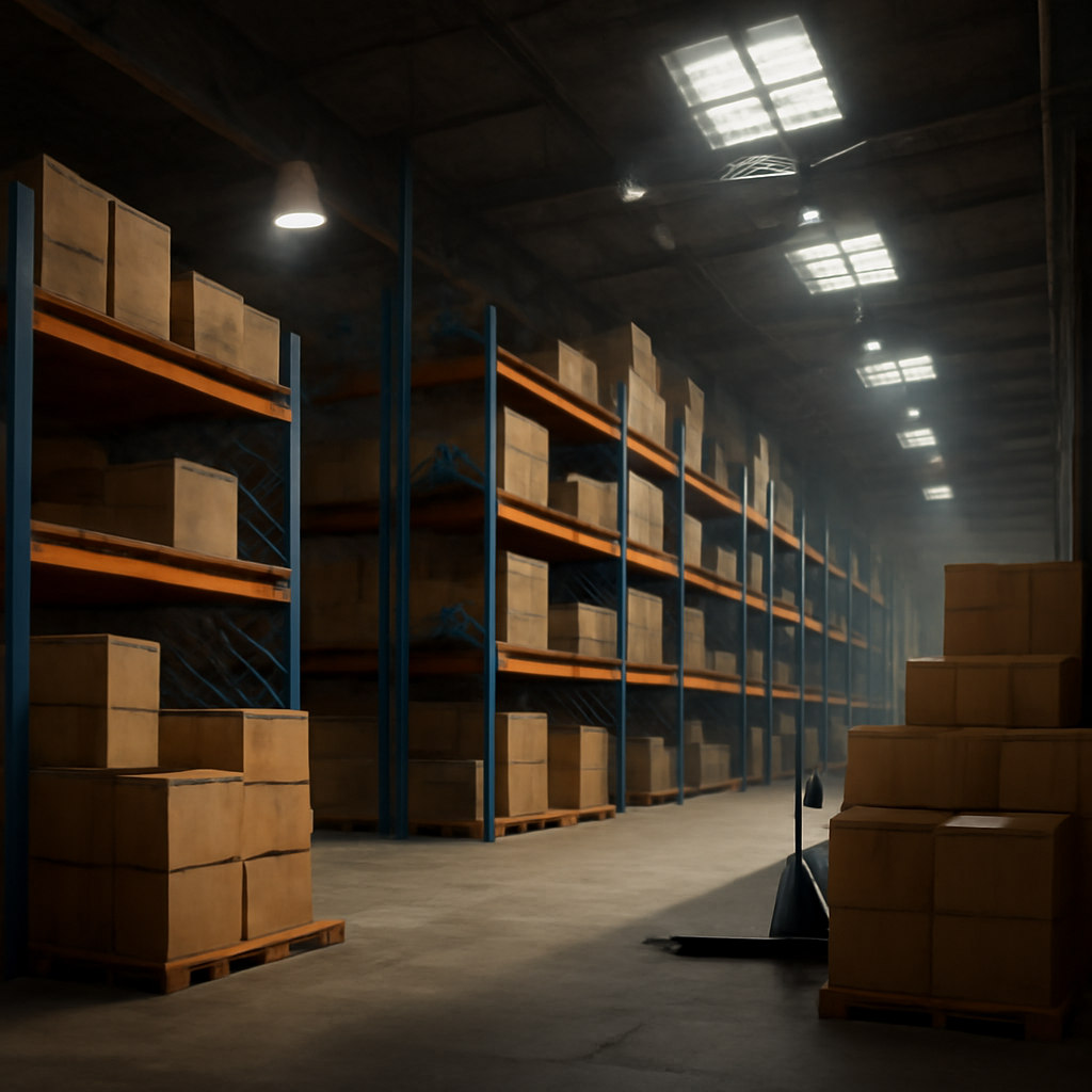 Warehouse illustration