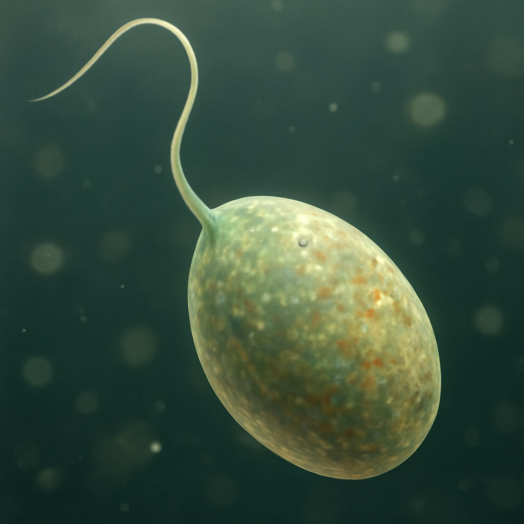 Zoospore illustration